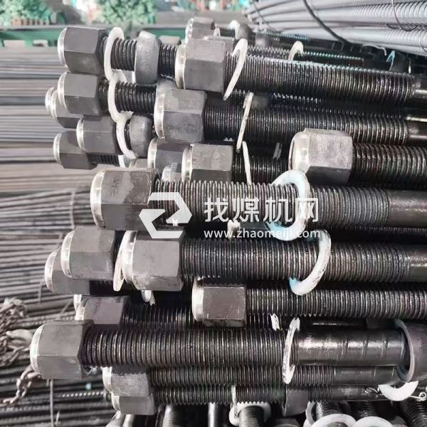 矿用锚杆实心边坡支护隧道煤矿加固垫片配件自进式螺纹钢砂浆锚杆