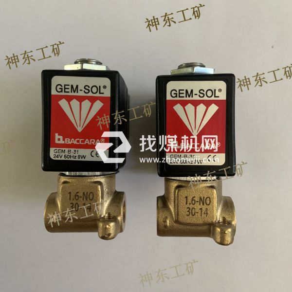 GEM-B-31电磁阀 24VAC 8W G1/8内螺纹 常开或常闭