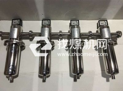 压缩空气过滤器 不锈钢压缩蒸汽空压机 除菌级不锈钢法兰油水分离器