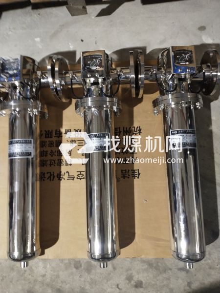 不锈钢法兰压缩空气精密过滤器 不锈钢304压缩空气过滤器