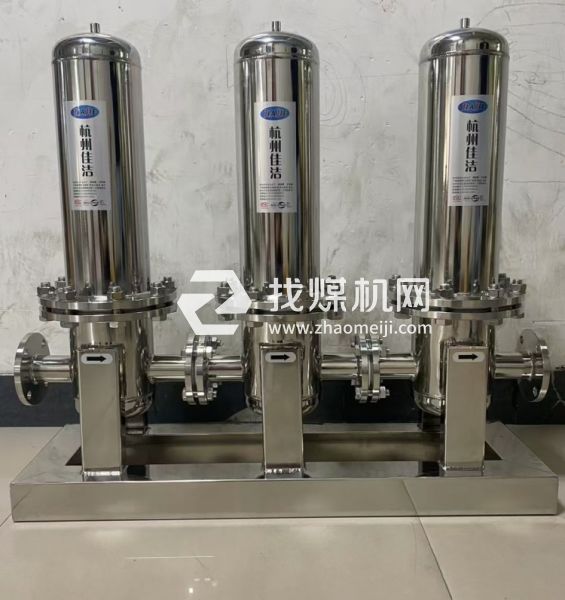 食品级304不锈钢压缩空气过滤器 空压机负压油水分离除菌精密过滤